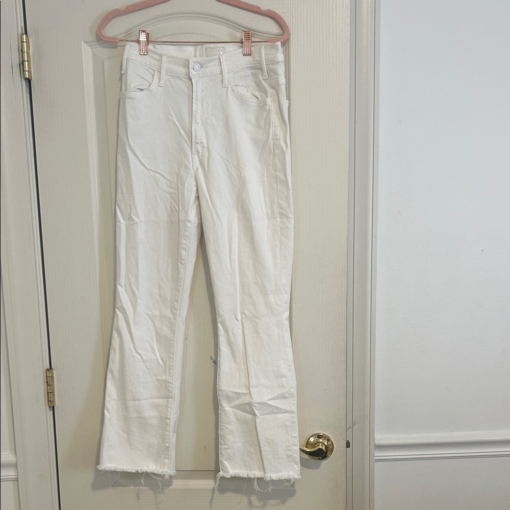 MOTHER Flare White Women's Jeans